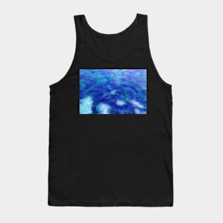 Water Churning In Calm Ocean Tank Top